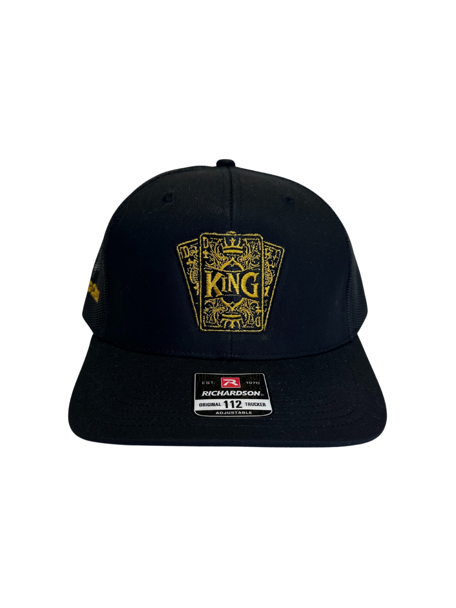 Unisex Black Trucker Hat With KDC Logo