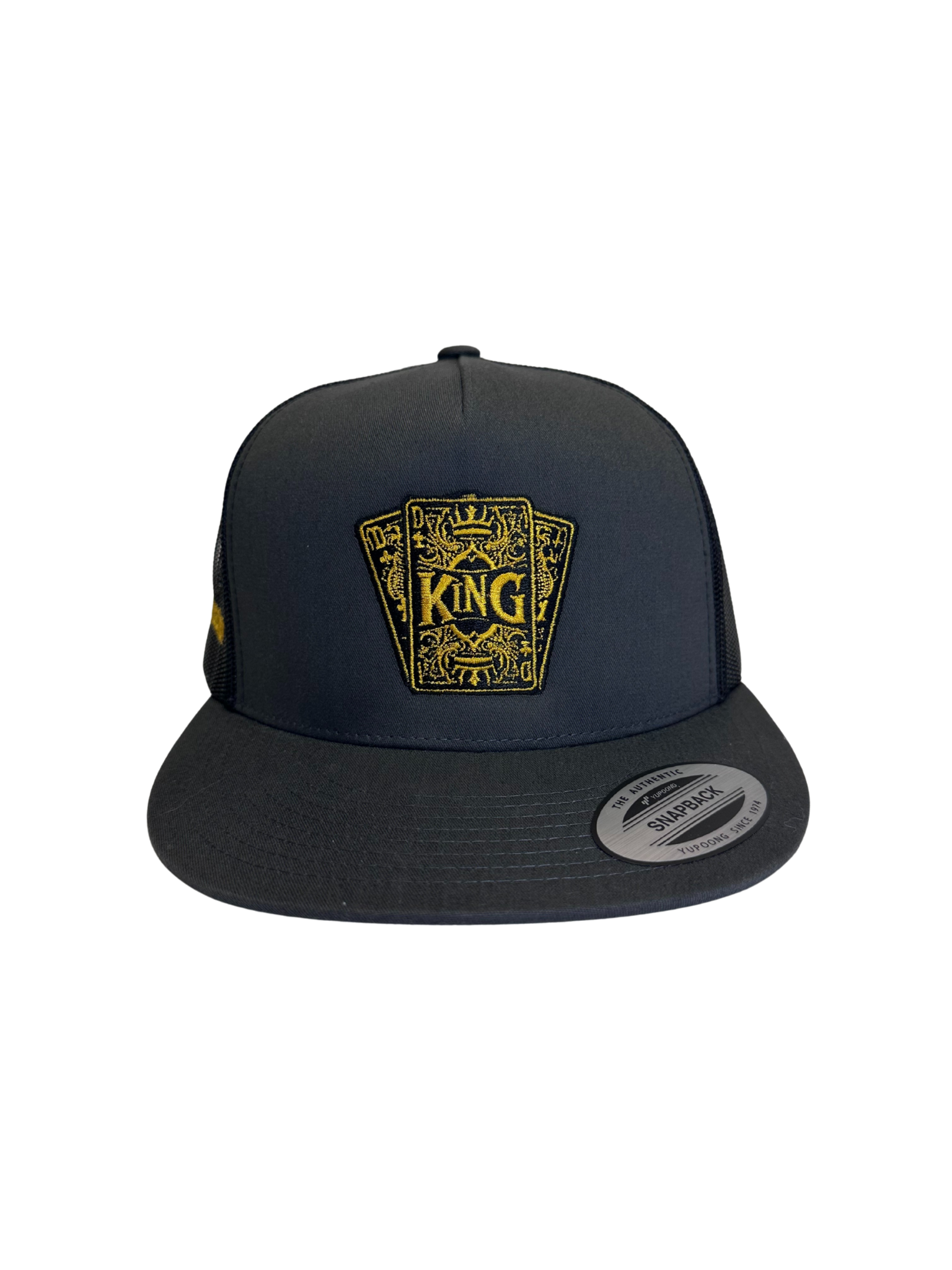 Unisex Grey Snapback Hat With KDC Logo