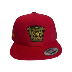Unisex Red Snapback Hat With KDC Logo