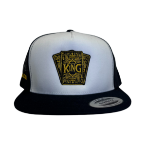 Unisex White Snapback Hat With KDC Logo