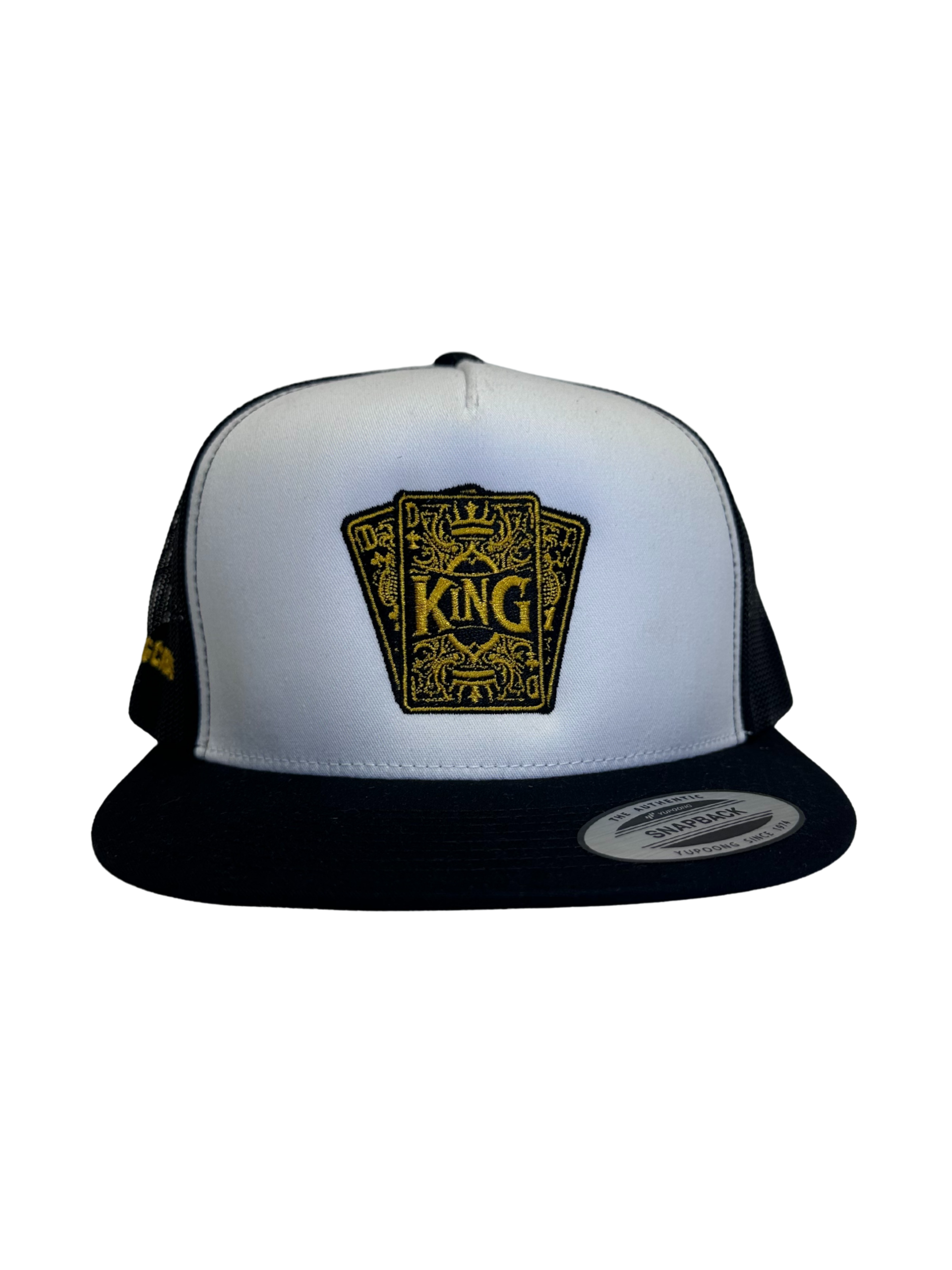 Unisex White Snapback Hat With KDC Logo