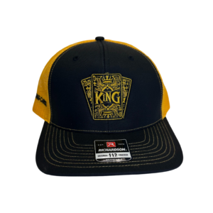 Unisex Yellow/Black Trucker Hat With KDC Logo